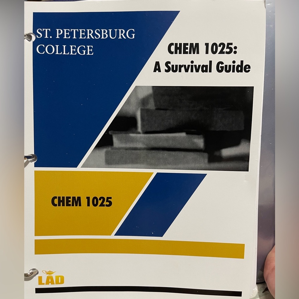 Chem 1025 survival guide